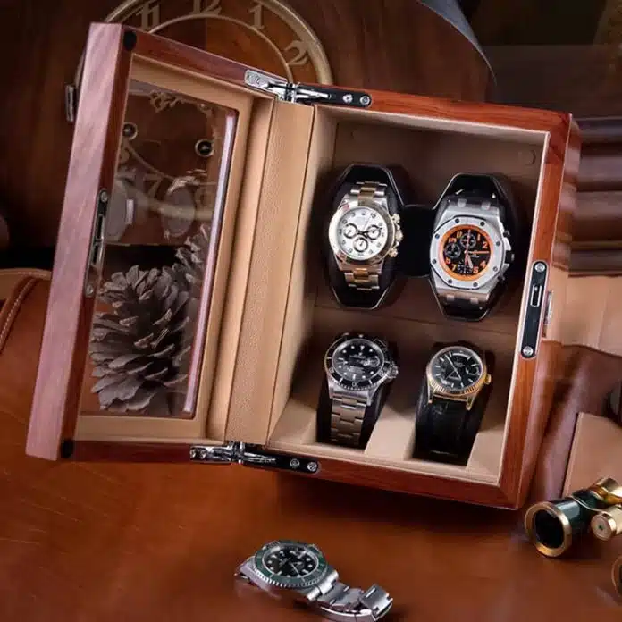 Trouver le meilleur remontoir montre automatique pour entretenir votre collection de montres