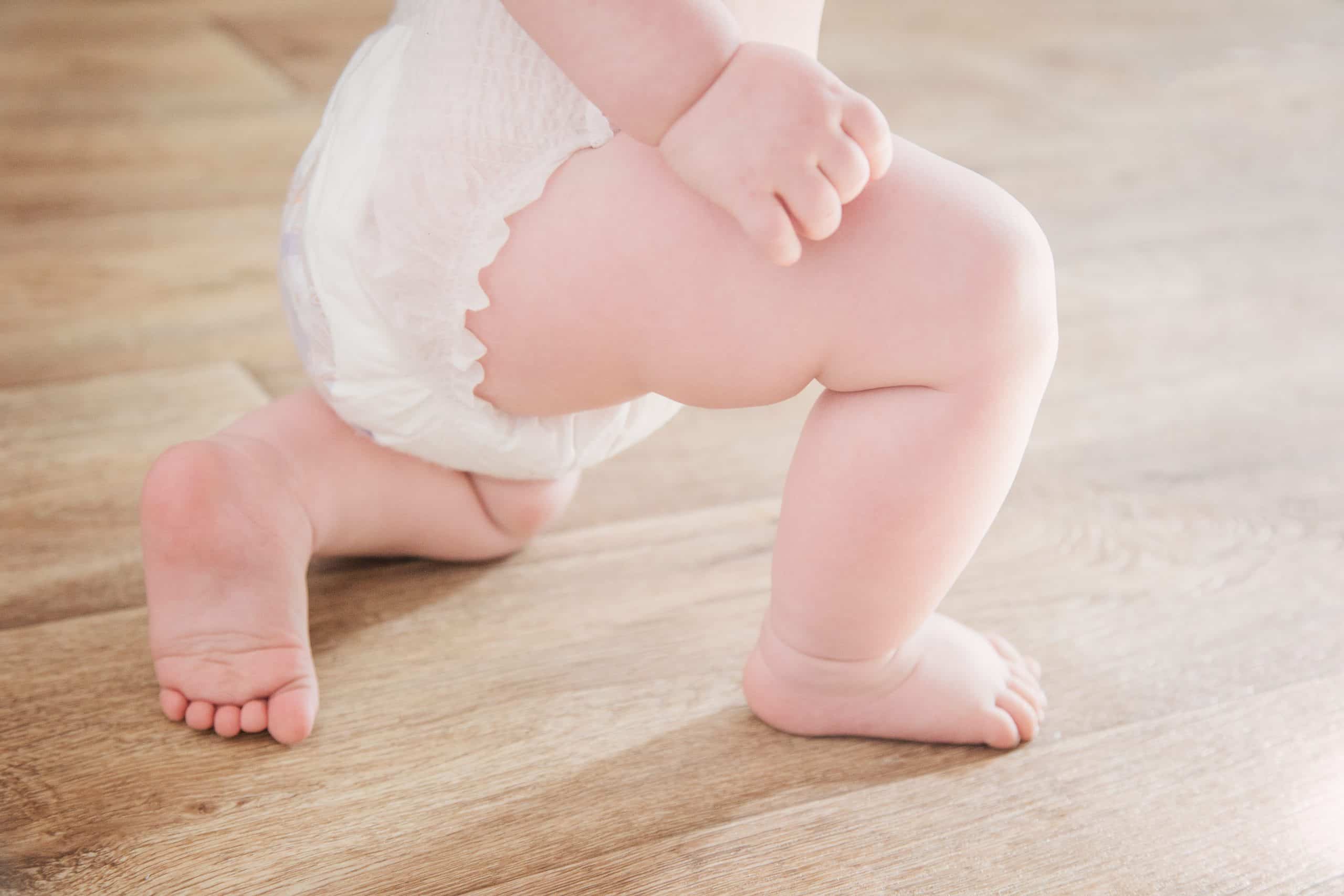 Symptômes d’une couche Pampers trop petite pour bébé 